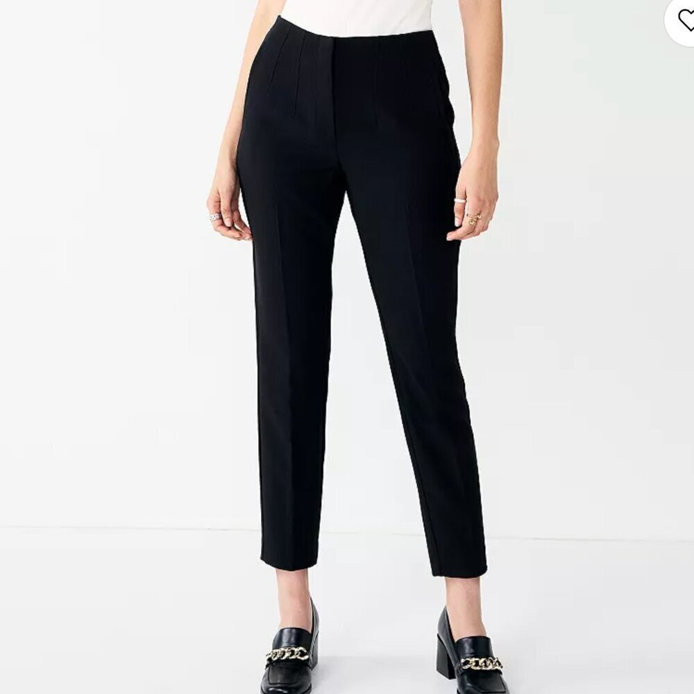 NINE WEST Women's Nine West High Rise Tapered Pants in Size 14 NWT New with Tags